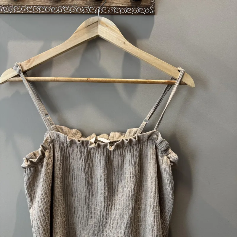 Beige Midi Dress - Image 2