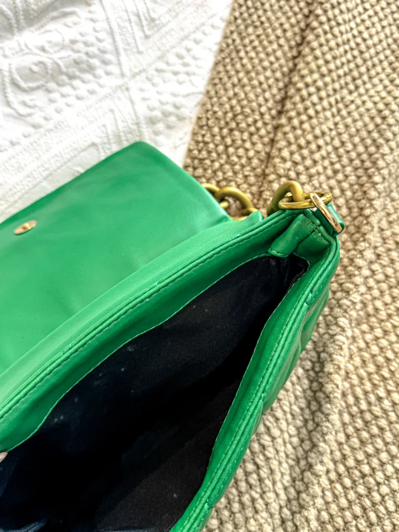 Green Gold Chain Bag - Image 2