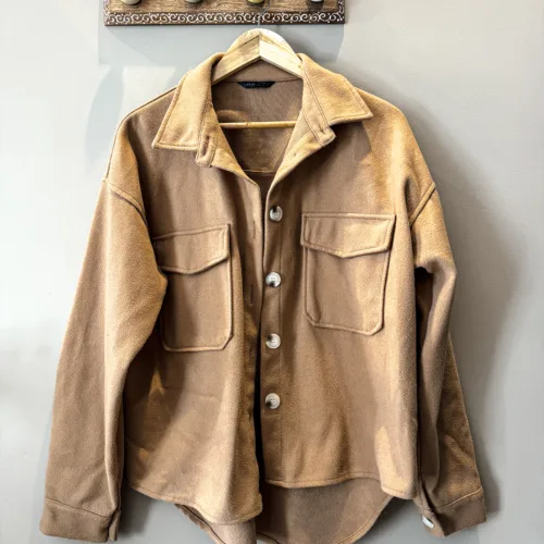 Brown Shacket
