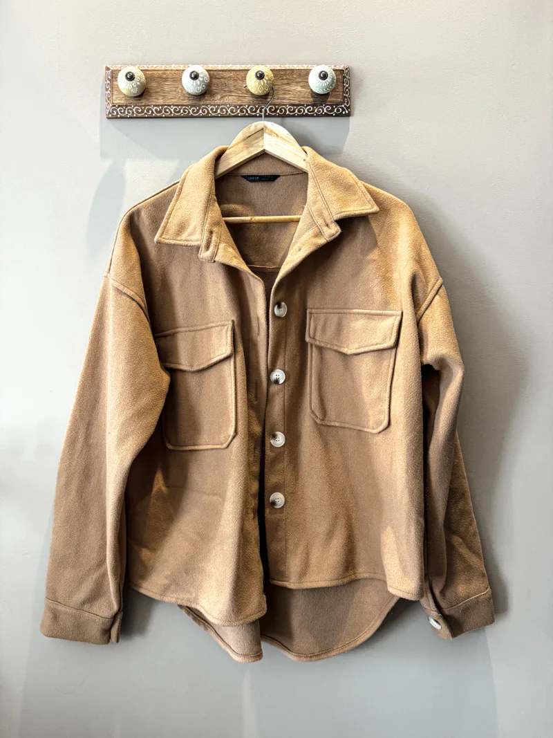 Brown Shacket