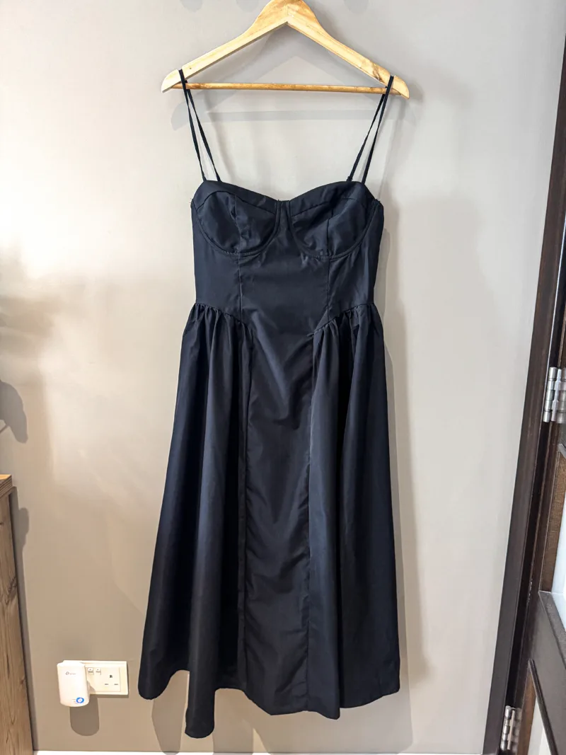 Black Midi Dress