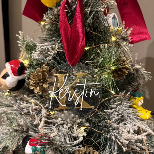 Custom Name Ornament