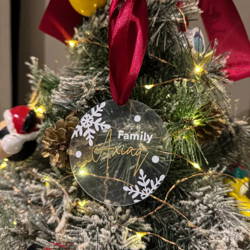 Custom Family Ornament